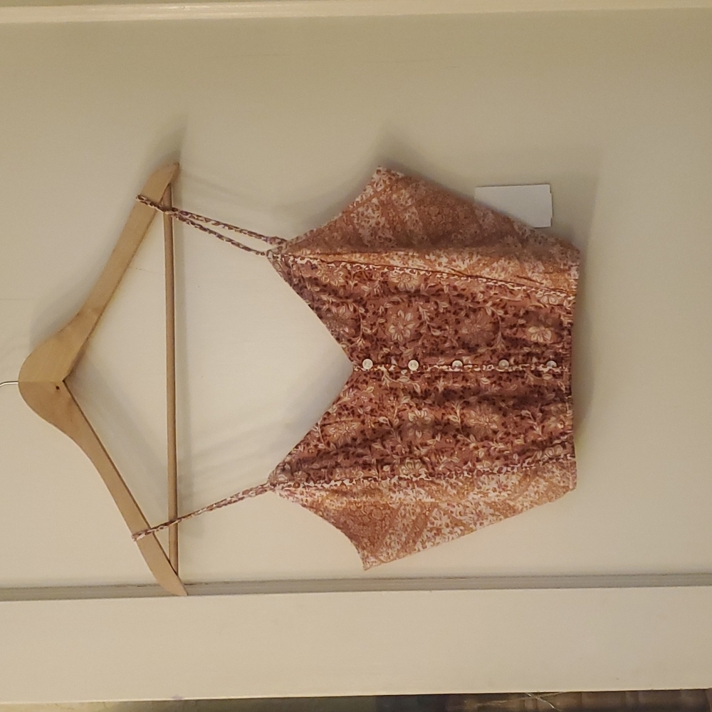 american eagle spaghetti strap crop top. CUTE. NWT